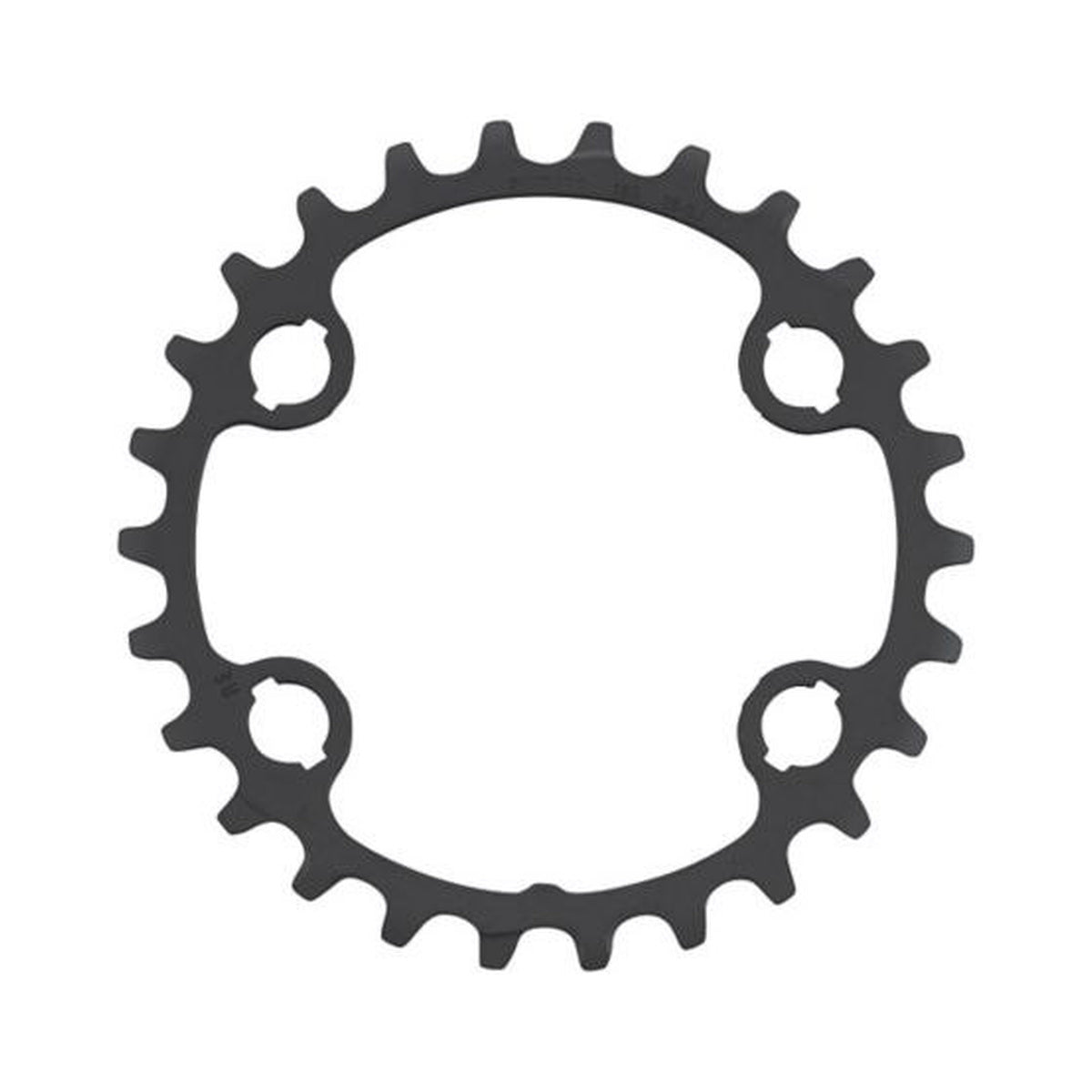 Plateau Intérieur SHIMANO SLX/XT pour FC-M7100/8100 (26-36 dents) 12V — vue du plateau sur fond blanc