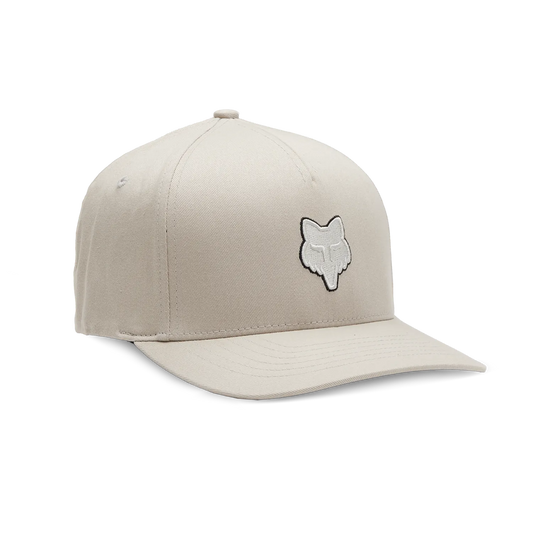 Casquette FOX HEAD FLEXFIT Blanc Vintage