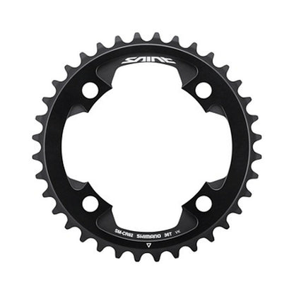Plateau Mono SHIMANO SAINT SM-CR82 10V — vue du plateau sur fond blanc