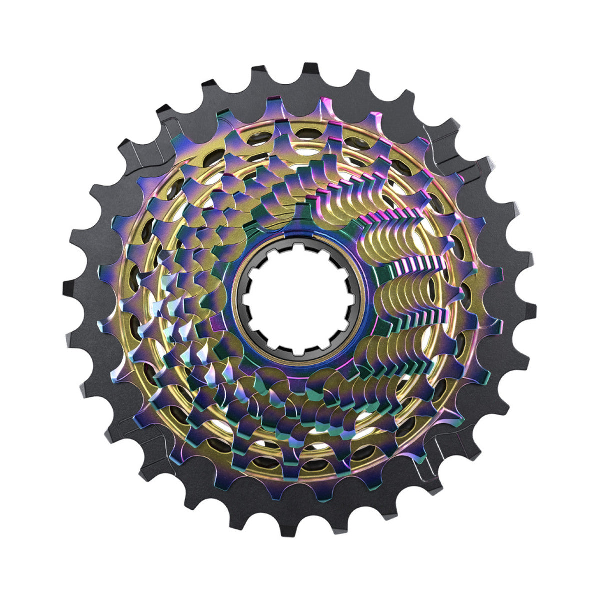 Cassette 12V SRAM RED XG-1290 D1 Rainbow – photo principale sur fond blanc