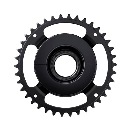 Plateau Mono E-Bike SHIMANO SM-CRE61 9/10/11V — vue du plateau sur fond blanc
