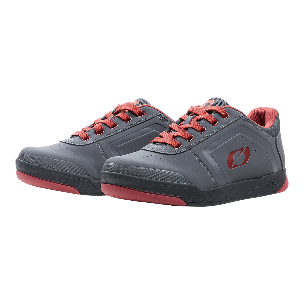 Chaussures VTT O'NEAL PINNED FLAT Gris/Rouge