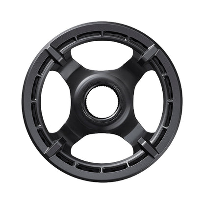 Plateau Mono E-Bike SHIMANO SM-CRE61 9/10/11V Double Guide Chaine — vue du plateau sur fond blanc