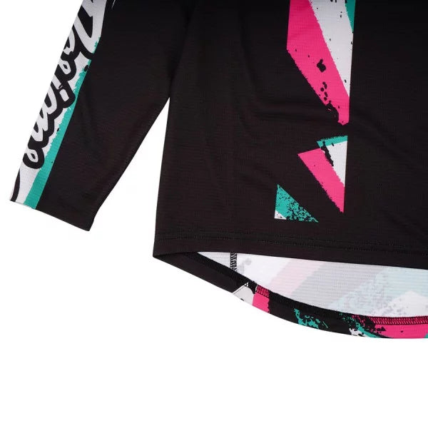Maillot TROY LEE DESIGNS SPRINT FULL PULL Junior Manches Longues Noir
