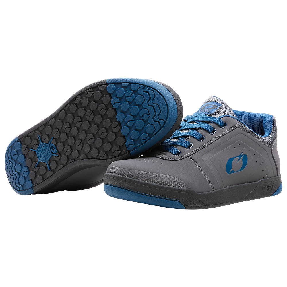 Chaussures VTT O'NEAL PINNED PRO FLAT Gris/Bleu