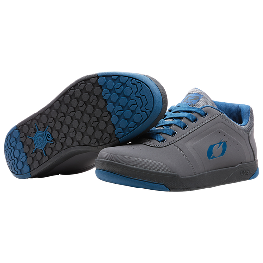 Chaussures VTT O'NEAL PINNED PRO FLAT Gris/Bleu