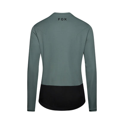 Maillot FOX RANGER FOX HEAD Manches Longues Vert Sauge