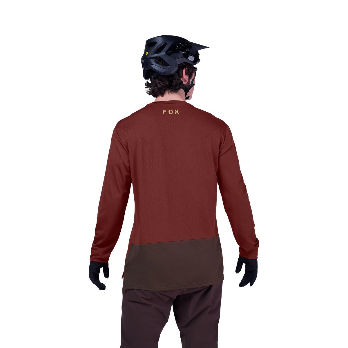 Maillot FOX RANGER FOX HEAD Manches Longues Bordeaux