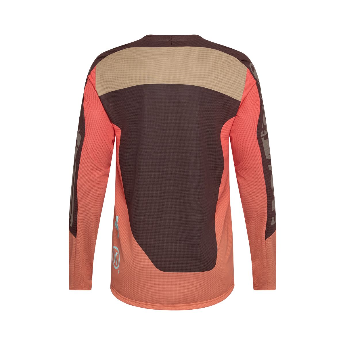 Maillot FOX FLEXAIR ELEVATED Manches Longues Marron/Orange
