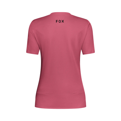 Maillot FOX RANGER HEAD Femme Manches Courtes Berry