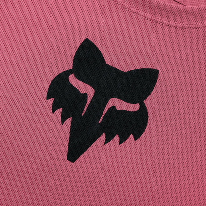 Maillot FOX RANGER HEAD Femme Manches Courtes Berry