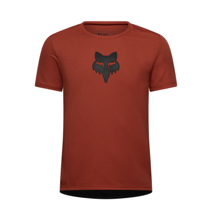 Maillot FOX RANGER HEAD Junior Manches Courtes Acid Scarlet