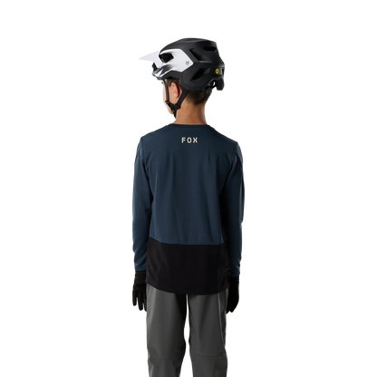 Maillot FOX RANGER FOX HEAD Junior Manches Longues Bleu Galaxy