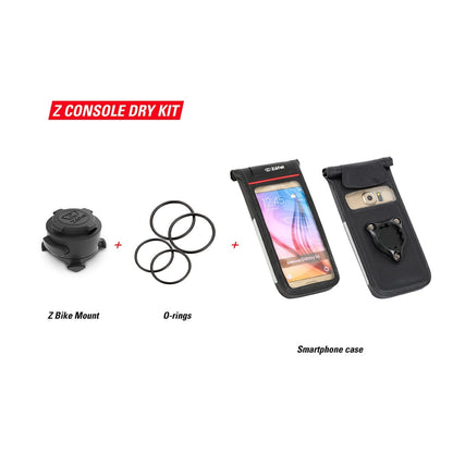 Support Smartphone Universel ZEFAL Z-CONSOLE DRY L — contenu du kit