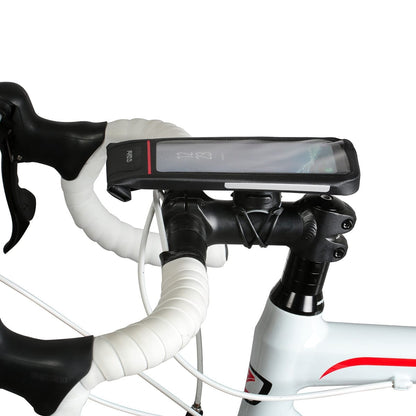 Support Smartphone Universel ZEFAL Z-CONSOLE DRY L — pochette installée sur le cintre