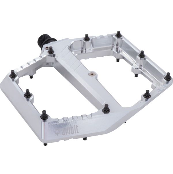Pédales Plates AMBIT BREACH Small Argent
