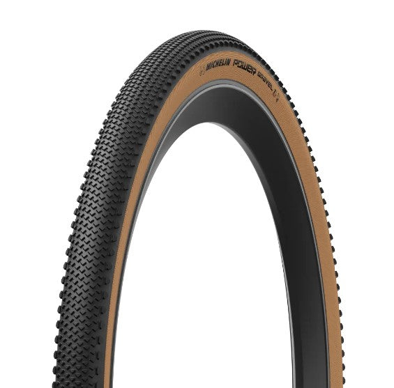 Pneu MICHELIN POWER GRAVEL 700x35c Tubeless Ready Marron