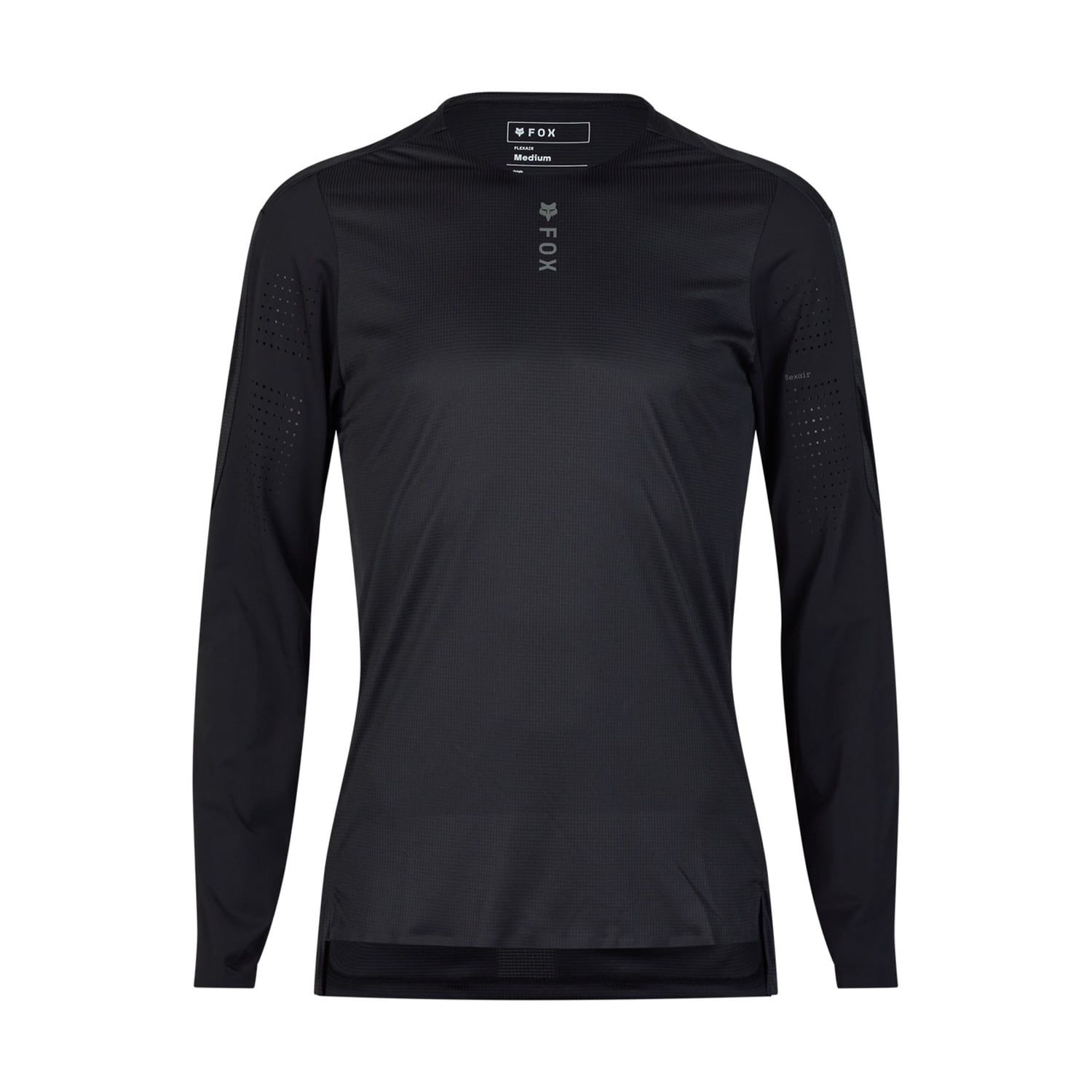 Maillot FOX FLEXAIR ASCENT Manches Longues Noir 2025 Maillot FOX FLEXAIR ASCENT Manches Longues Noir 2025