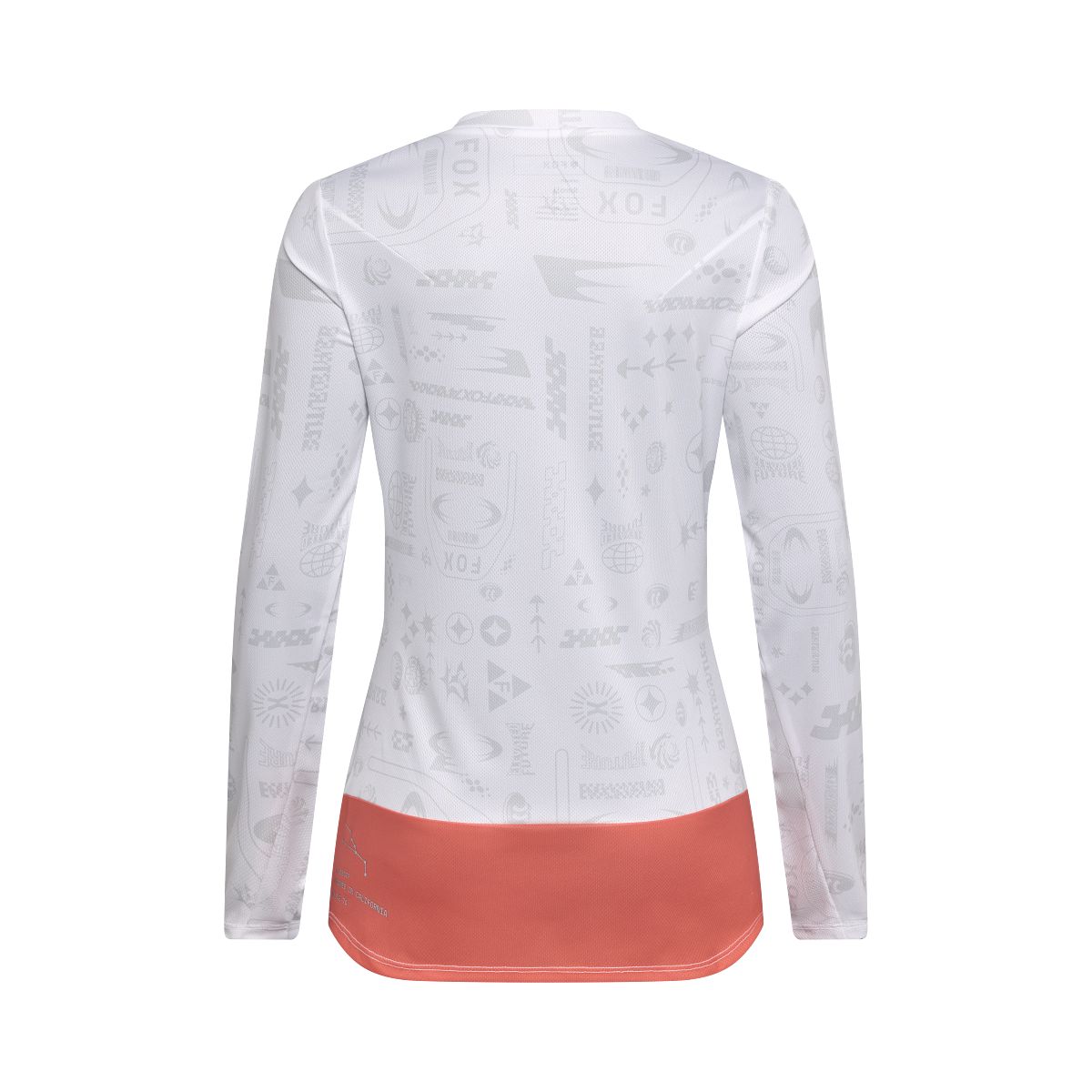 Maillot FOX RANGER LUNAR Manches Longues Femme Blanc - Édition Spéciale