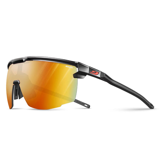 Lunettes JULBO ULTIMATE  Noir/Rouge Reactiv Light Amplifer Photochromique