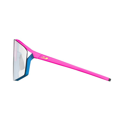 Lunettes JULBO EDGE Rose fluo/Bleu Spectron 3 Smoke