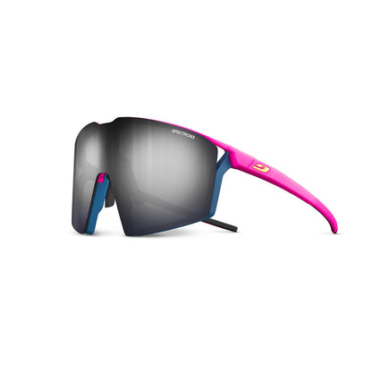 Lunettes JULBO EDGE Rose fluo/Bleu Spectron 3 Smoke