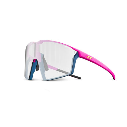 Lunettes JULBO EDGE Rose fluo/Bleu Spectron 3 Smoke