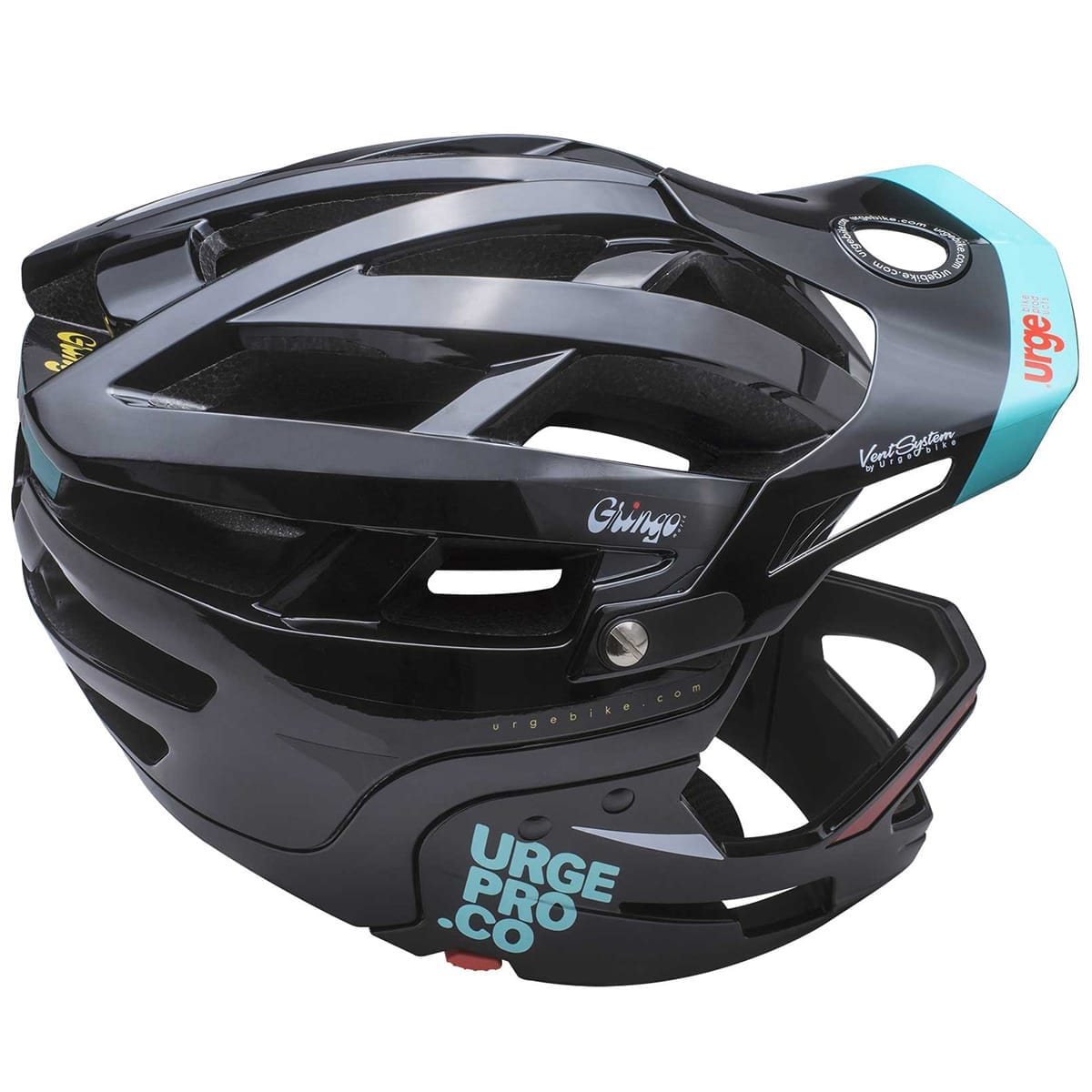 Casque VTT URGE GRINGO DE LA PAMPA Noir