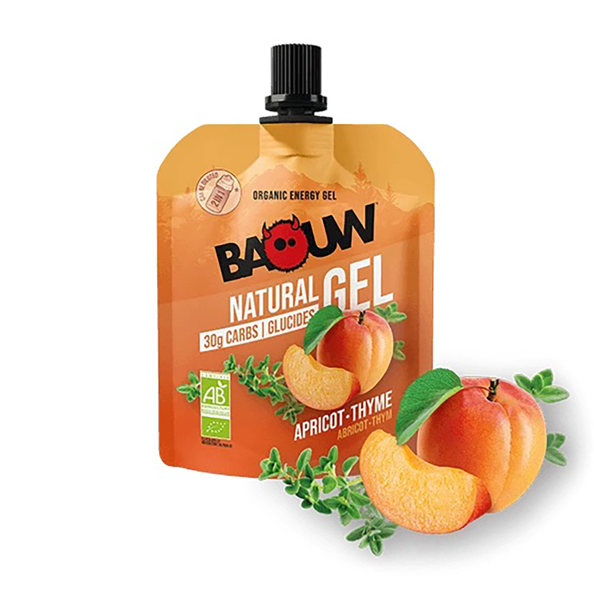 Gel Energétique BAOUW BIO Abricot-Thym (85g)