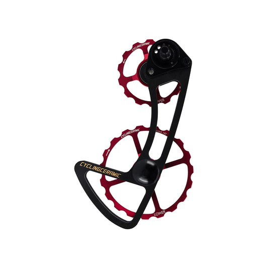 Chape de Dérailleur Arrière 11V CYCLINGCERAMIC 14/19 Sram E-Tap Rouge