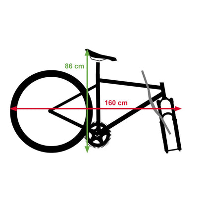 Housse de Vélo VTT BUDS MTBAG TRAVEL 2025 (Spécial Avion) Noir