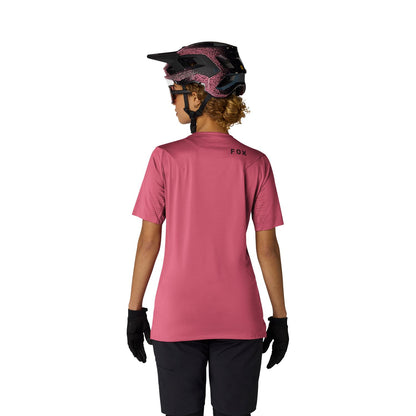 Maillot FOX FLEXAIR Femme Manches Courtes Berry