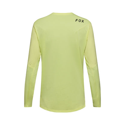 Maillot FOX FLEXAIR Manches Longues Lime