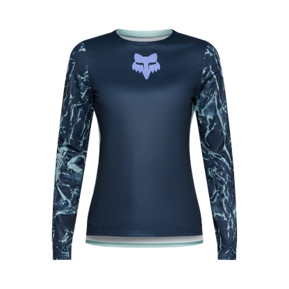 Maillot FOX RANGER IMAGE PRINT Femme Manches Longues Bleu