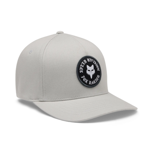 Casquette FOX BADGE FLEXFIT Light Grey