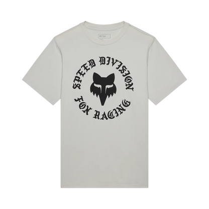 T-Shirt FOX BADGE 195 ORIGINAL Manches Courtes Light Grey