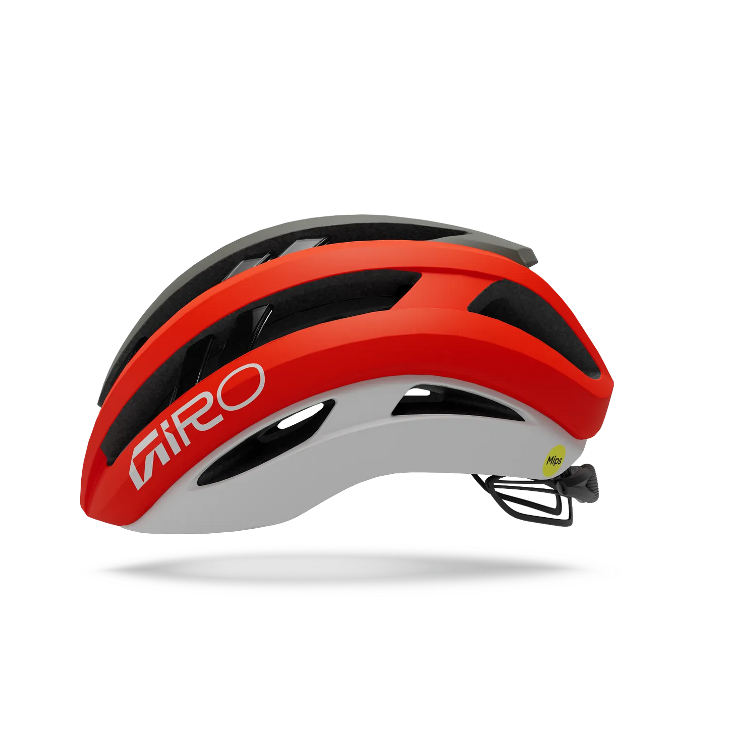 Casque Route GIRO ARIES MIPS SPHERICAL Rouge Flamme