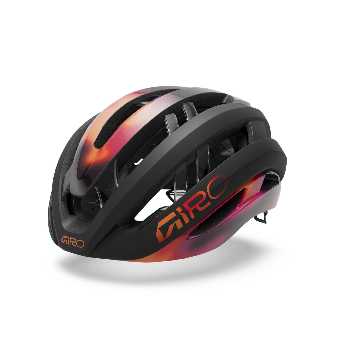 Casque Route GIRO ARIES MIPS SPHERICAL Noir/Orange