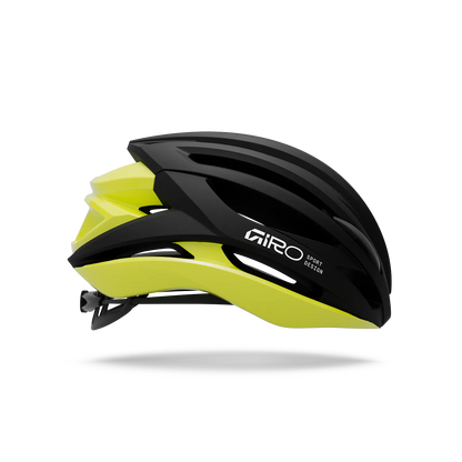 Casque Route GIRO SYNTAX MIPS Noir/Jaune Hi Viz