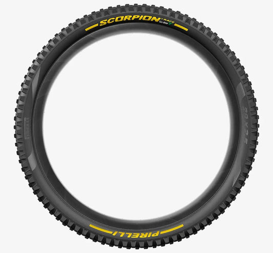 Pneu PIRELLI SCORPION RACE DH T 29x2.5 Tubeless Ready Souple Noir/Jaune 3907700