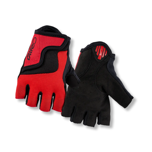 Gants Courts GIRO BRAVO Junior Rouge