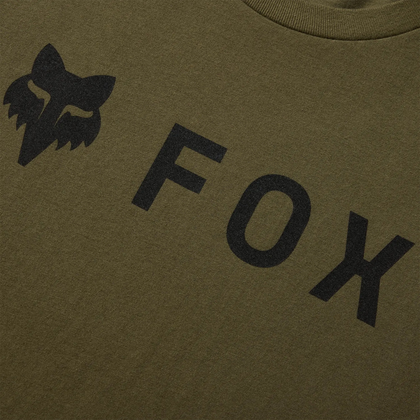 T-Shirt FOX ABSOLUTE 195 ORIGINAL Manches Courtes Vert Olive