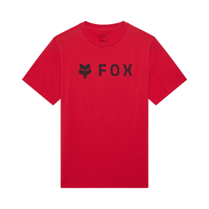 T-Shirt FOX ABSOLUTE 195 ORIGINAL Manches Courtes Rouge Flamme