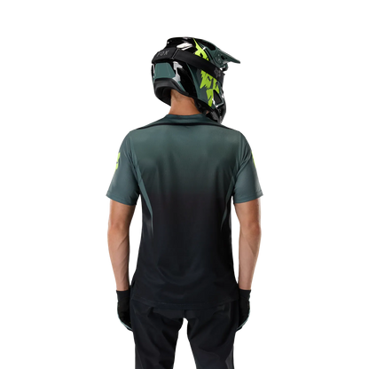 Maillot FOX RANGER FOUNDRY Manches Courtes Vert Sauge