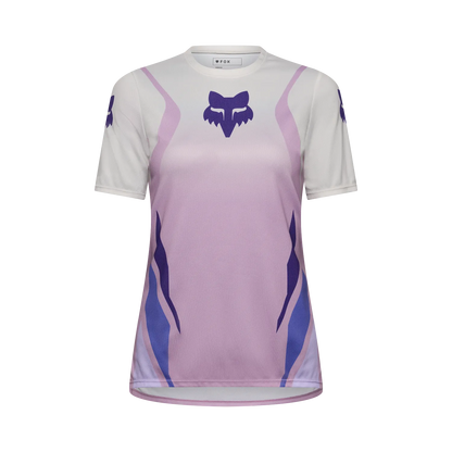 Maillot FOX RANGER FOUNDRY Femme Manches Courtes Lavande