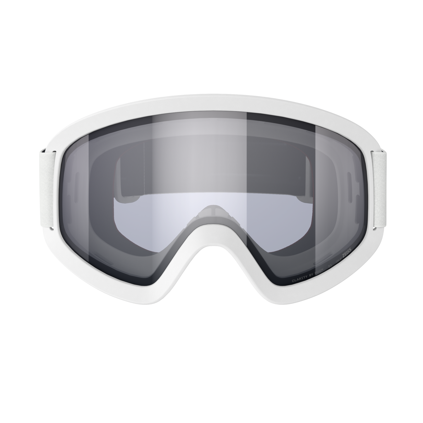 Masque POC ORA Blanc Écran Clarity Universal Cloudy Grey
