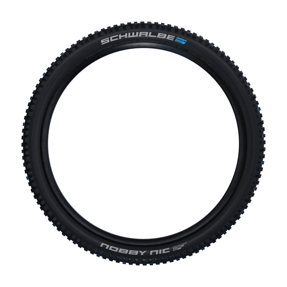 Pneu SCHWALBE NOBBY NIC 29x2.60 ADDIX SOFT SUPERTRAIL Tubeless Ready Souple Noir