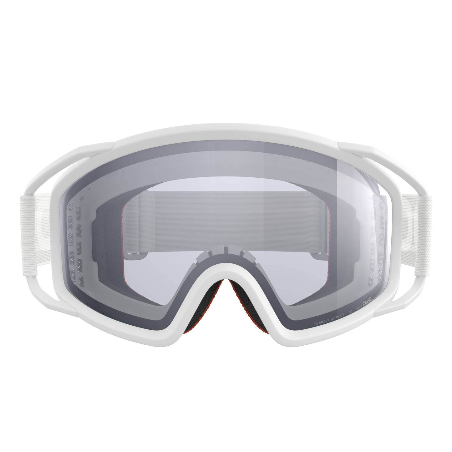 Masque POC ZYGON Blanc Écran Clarity Universal Cloudy Grey