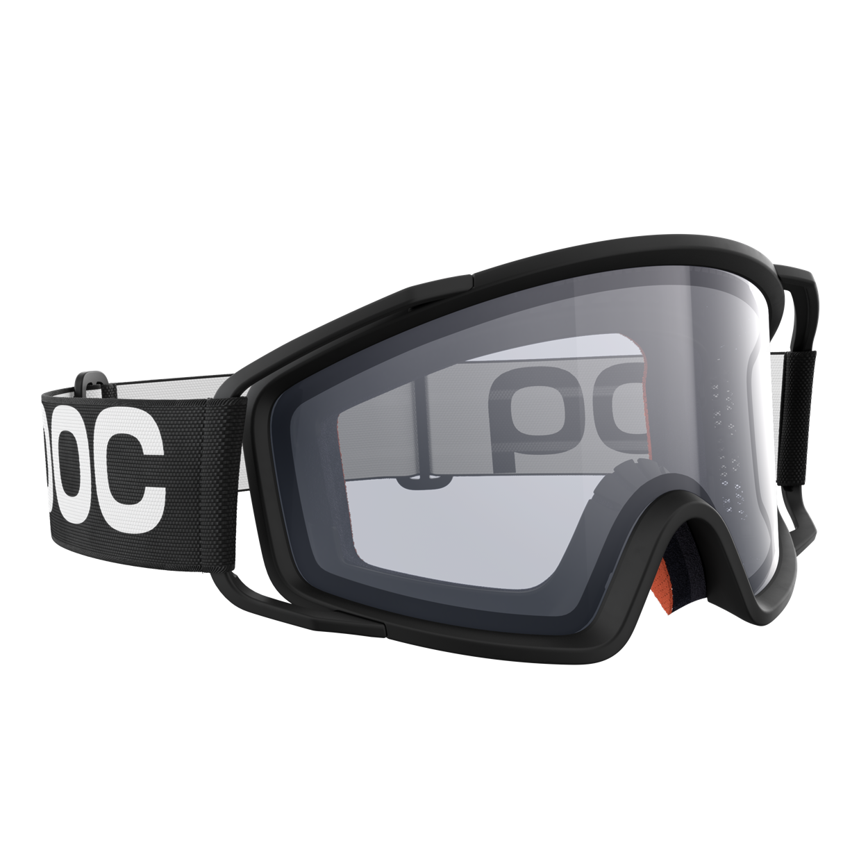 Masque POC ZYGON Noir Écran Clarity Universal Cloudy Grey