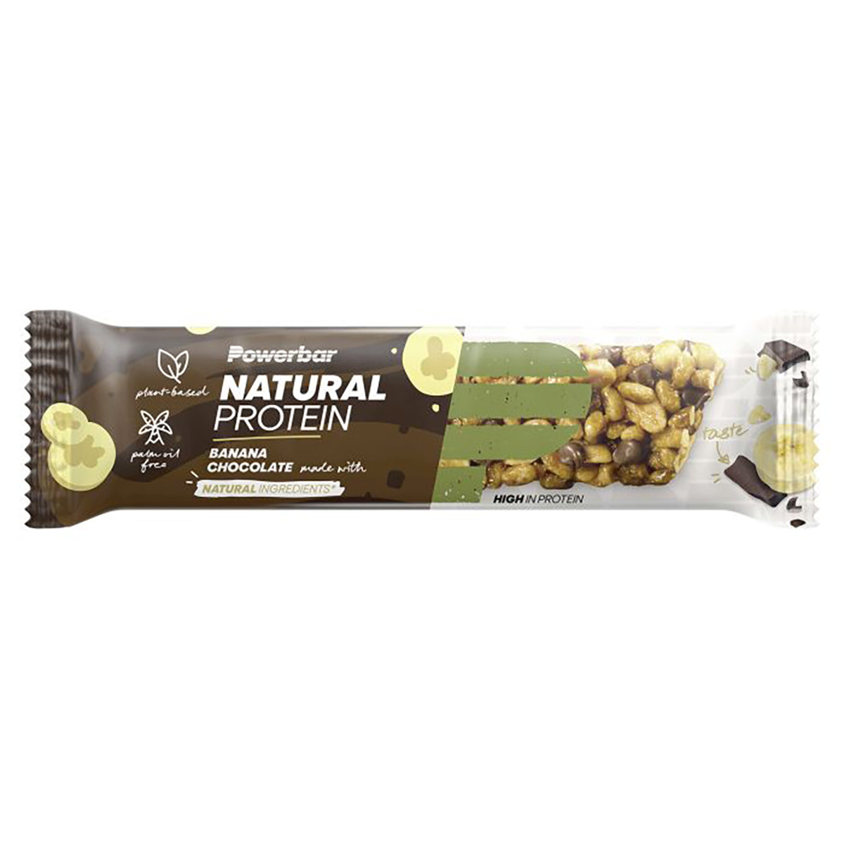 Barre Protéinée POWERBAR NATURAL PROTEIN (40g) Banane Chocolat